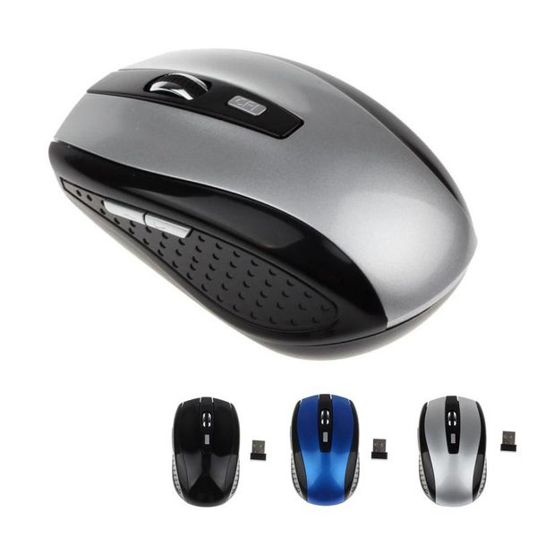 

mice portable 2.4g wireless optical mouse 6 keys 1200dpi for computer pc laptop