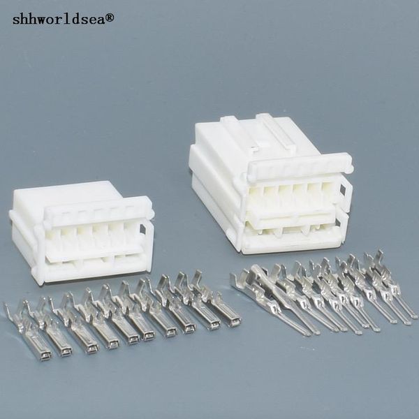 

shhworldsea 10 pin 7123-8307 7122-8307 auto housing plug wiring cable harness connector electrical connectors mg610404 mg620405 car