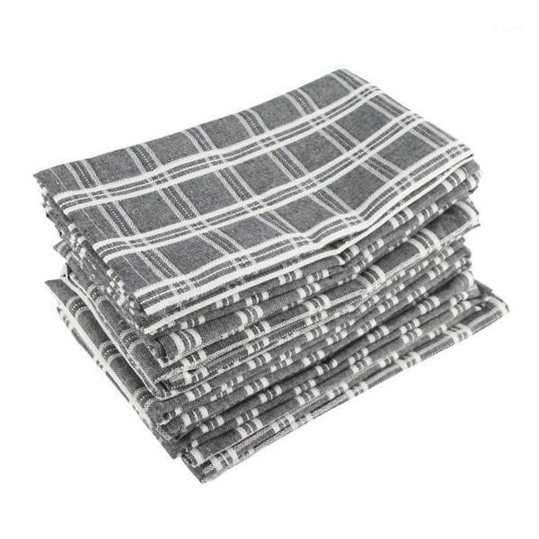 

43 x 43cm cloth napkins set of 12 pcs cotton linen heat insulation mat dining table napkin fabric placemats1