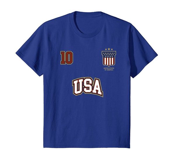 

new summer usa sporting number 10 back american team united states footballer funny sport hooded sweatshirt hoodie t shirt