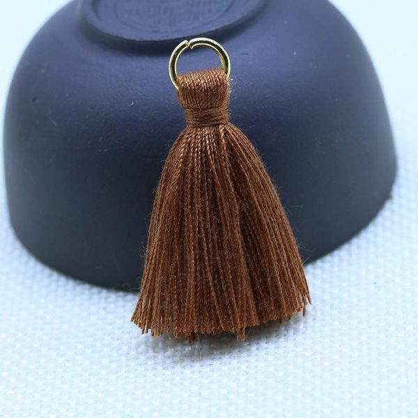 

30pc polyester cotton metal ring tassel fringe pendant diy garments curtains decor craft tassel trim earrings jewelry components h bbyhjc