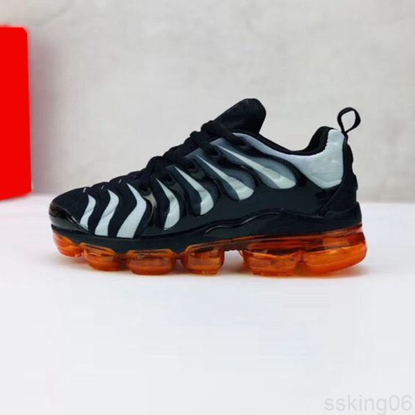 

2019 new tn plus kids running shoes breathable girls boys youth casual sport sneakers eur size 28-35 tty11, Black