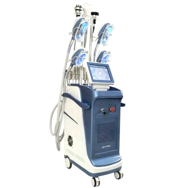 

360Â° cryolipolysis cryotherapy lipolaser cavitation rf machine 3 cryo handles any 2 cryo handles can work at the same time