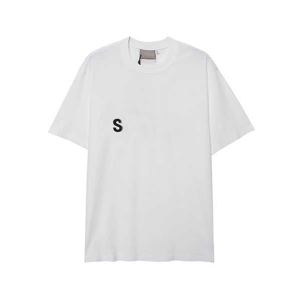 

2022 cosigned t shirt mens women designers tshirt casual summer street women dresses men clothing lovers clothes with 1i5s, White;black