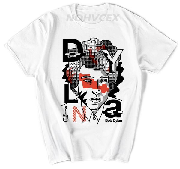 

bob dylan printed men's t-shirt short sleeve cotton casual t-shirt tee sport hooded sweatshirt hoodie