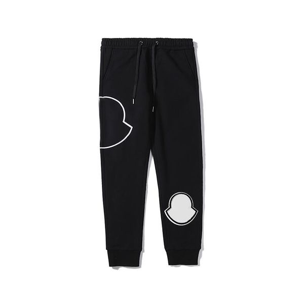 

men pants women sports trousers sweatpant loose flexible comfortable wrinkle-resistant breathable highly elastic trousers, Black