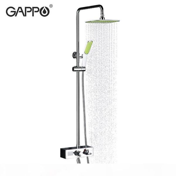 

gappo bathroom rainfall shower mixer faucet bath shower set brass showerhead shower faucet system clearance sale jllxcn garden_light