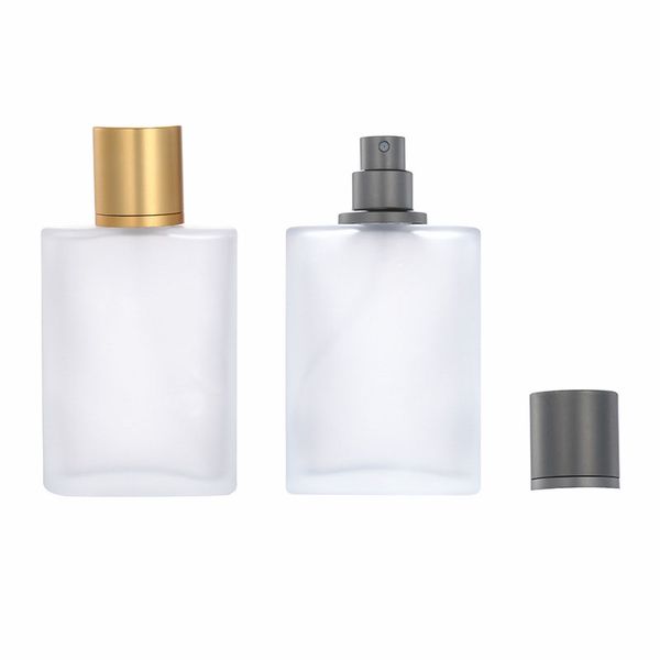 

100ml traveler glass spray atomizer frosted perfume bottle