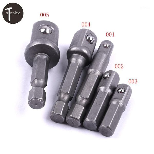 

1pc 1/4'' hexagonal shank socket adapter wrench tools 1/4" 3/8" 1/2" socket adapter reflex tool kit ratchet wrench1