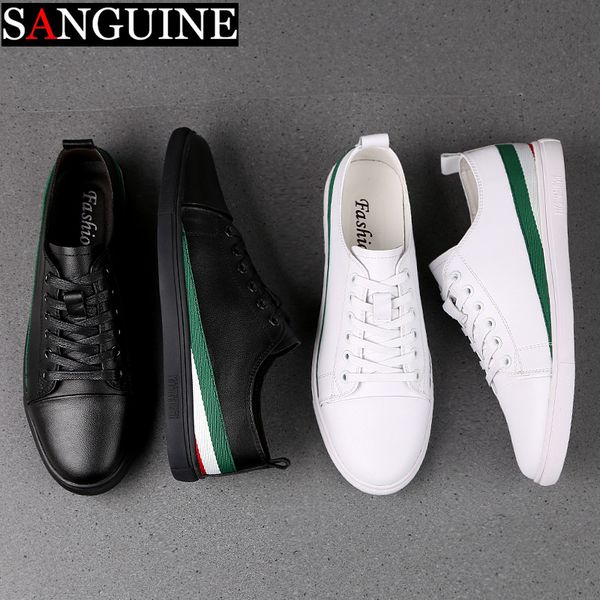 

black friday fashion business men's classic shoes, two-layer casual leather shoes