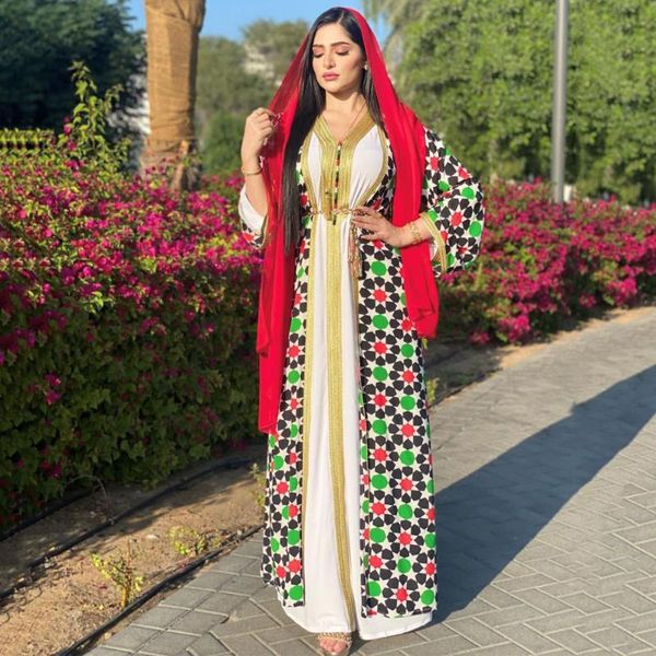 

ethnic clothing md muslim 2 pieces set women elegant open abaya turkish pakistan cardigan moroccan kaftan dress bohemian islamic clothes bou, Red