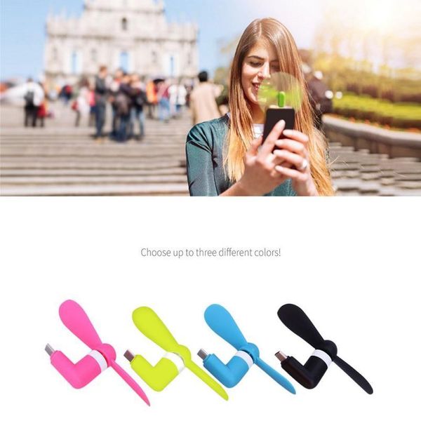 

itinftek mini soft portable type-c mobile phone cooling fan mute fan for android type c gag toy summer cellphone cooler jlllos