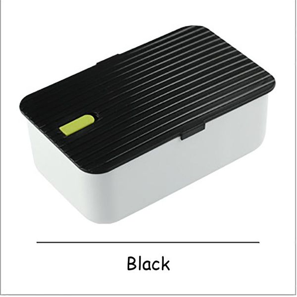 

baispo 1000ml microwave lunch box simple portable sealed leakproof food storage container office fruit bento box bbyvds lg2010