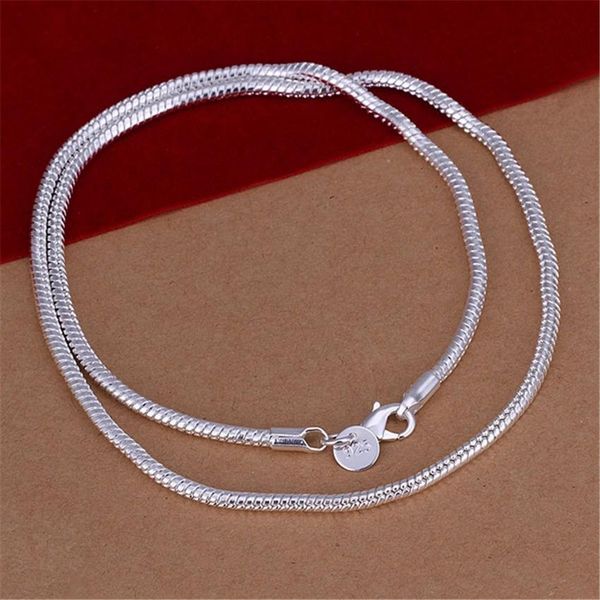 

new listing wedding solid men's fashion women men color silver m snake chain necklace fashion trends jewelry gifts h sqcwae