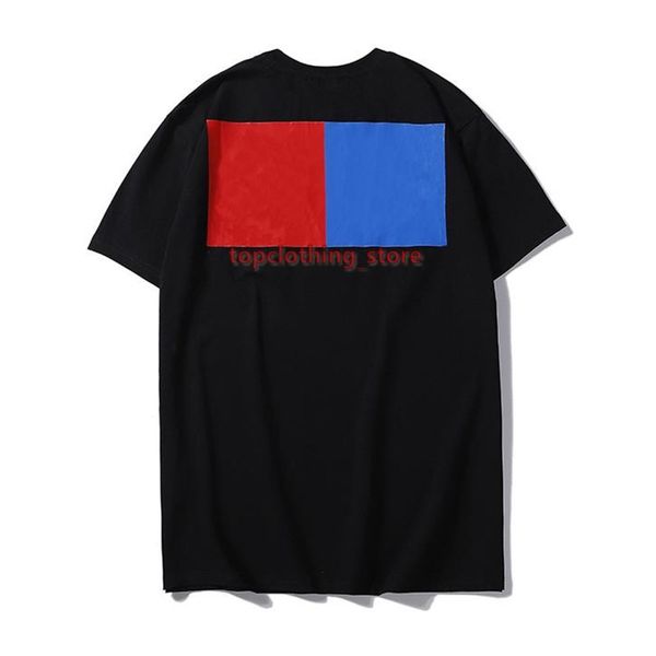 

geometric letter printed designer tees polo shirts fashion summer t shirt tee casual men women street short sleeve size s-2xl 1thjw, White;black