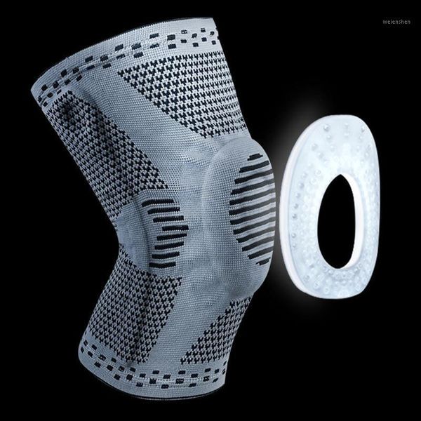

elbow & knee pads compression basketball brace support running training supplies anti slip cycling professional protective breathable tennis, Black;gray