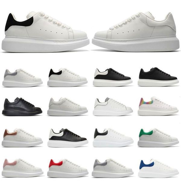 

designer shoes for mens womens fashion platform sneakers triple black white leather suede men flat casual sport shoes outdoor des chaussures