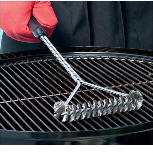 

kitchen accessories bbq grill barbecue kit cleaning brush stainless steel cooking tools barbecue gadgets accessories jlldra