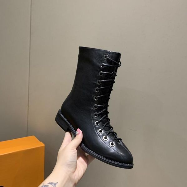 

женский загрузочный обувь круглый toe handmade женщин сапоги на молнии плоский узелок из натуральной кожи многоцветный, Black