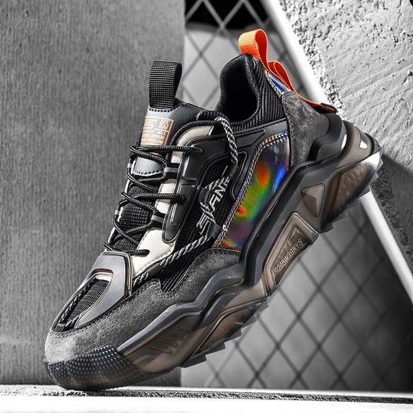 

men's winter sports shoe,breathable street style shoe,fashionable chunky sneakers,height rise,men's casual shoes