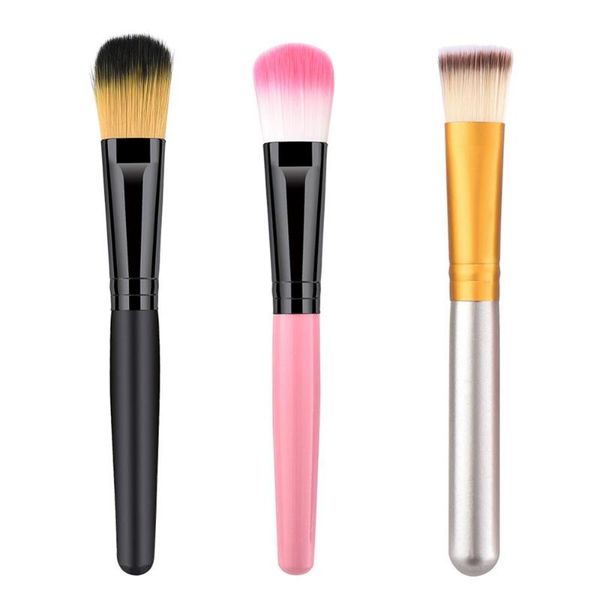 

makeup brushes 1pc professional brush make up foundation cosmetic tool blush powder wooden handle cosmetics beauty