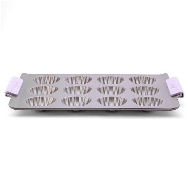 

non-stick madeleine pan bakeware 12 seashell shapes cake baking nonstick pan mold for baking carbon steel bakew qylskw