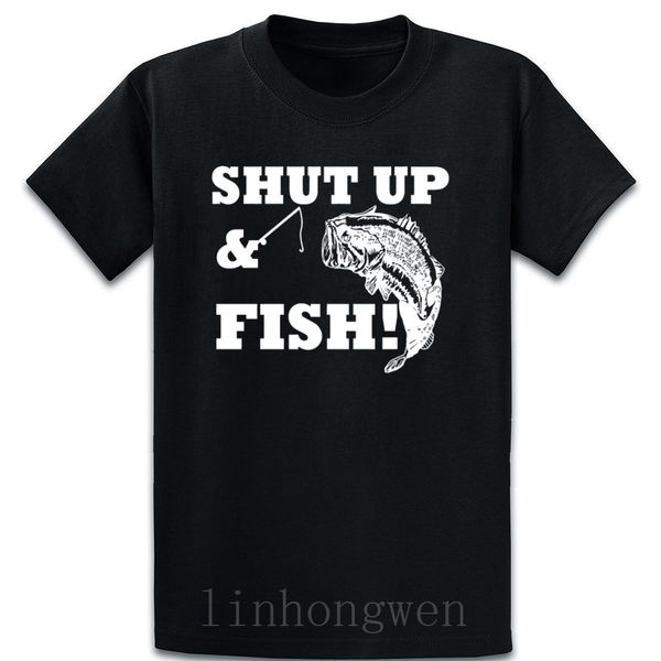 

shut up and fish kawaii дизайн новая мода с коротким рукавом летний стиль круглый воротник graphic одежда спорт толстовка с капюшоном толсто