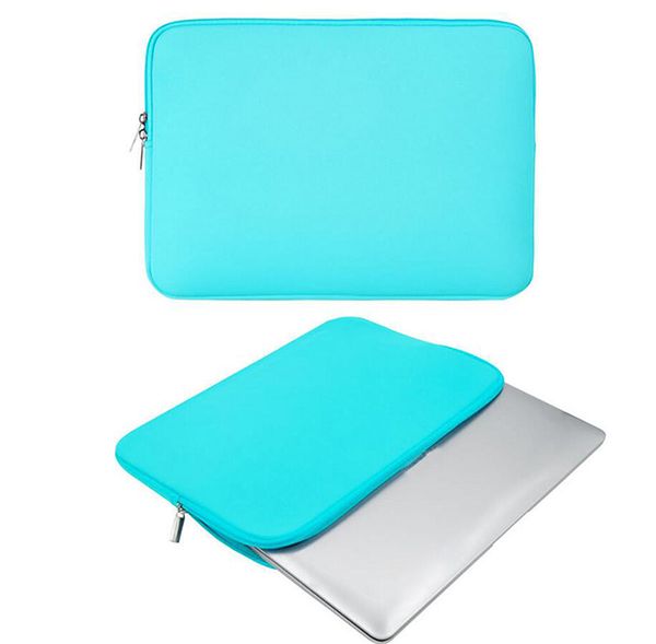 Frete grátis 11 12.5 13 14 15.6 16 polegadas capa de laptop para macbook Air Pro Ultrabook Notebook tablet saco zipper macio