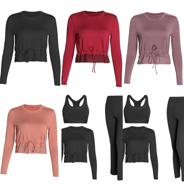 

mxlxg танцевальной йоги одежда женской новая нарядная одежда быстросохнущая шнурок упражнение покрытие фитнес йог фея спорт fitnessbelly exe