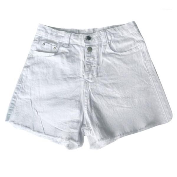

women hole destroyed ripped high waist jeans denim shorts pants jeans1, Blue