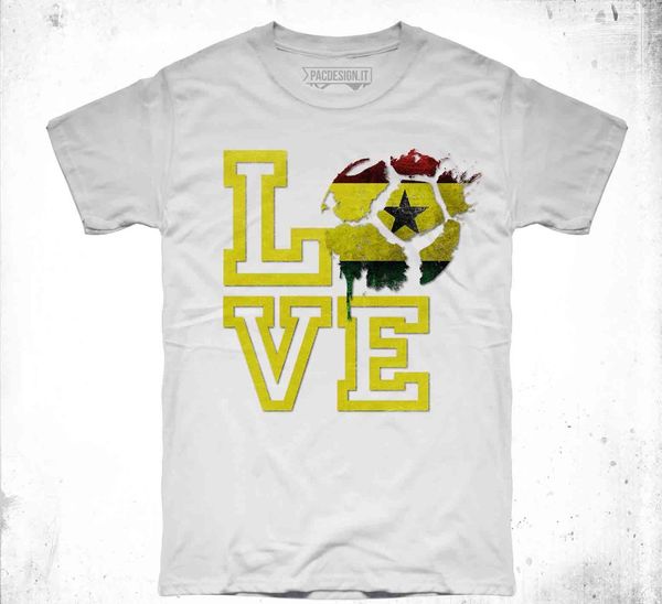 

men t-shirt fashion o-neck t shirt love ghana mondiali europei nazionale t shirt printing sport hooded sweatshirt hoodie