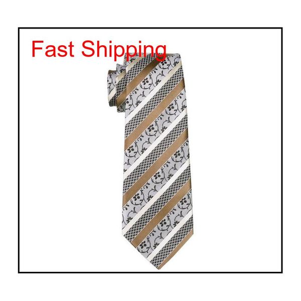 

2016 new designer brand necktie groom gentleman ties gray and white men wedding party formal silk qylzut new_dhbest, Black;blue