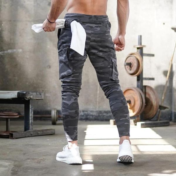 

sport men's side pockets cargo harem pants 2020 hip hop casual male tatical joggers trousers fashion casual streetwear pants1, Black