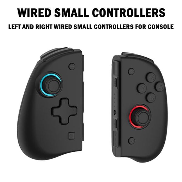 

suitable for ns switch new gamepad wired game controller left and right handle joypad only support inserting host to play games