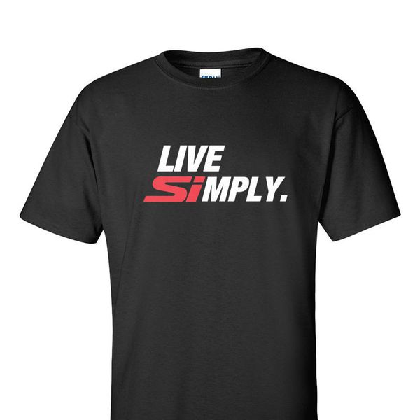 

2019 fashion live simply logo t-shirt black red white civic si type-r accord tee shirt sport hooded sweatshirt hoodie