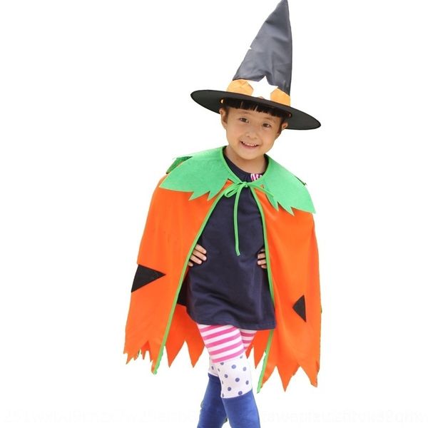 

icfzo halloween children's witch children's clothes cloak green leaf cloak clothes parent-child set pumpkin pumpkin 1tlmm
