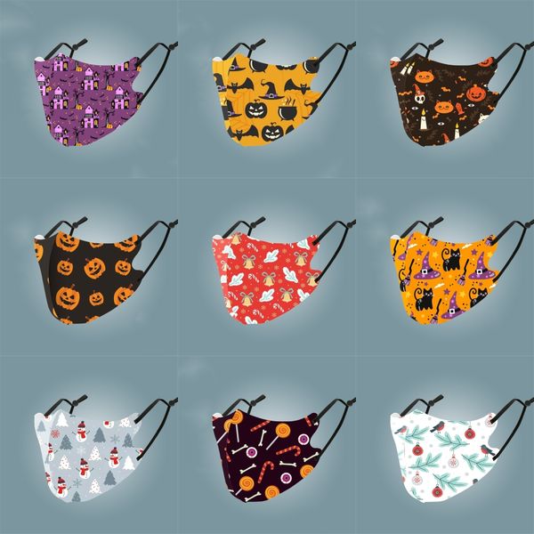 

новый цветочный принт маска дышащий складная mouth маски против пыли washableface маска уборка проектировщик маска # 381, Black