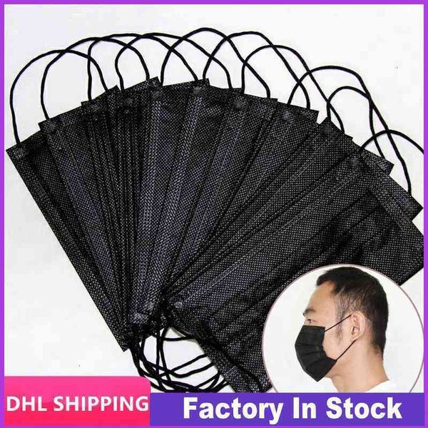 

masks ship face in disposable 24h 9 colors disposable 3 layers dustproof mask facial protective cover cycling