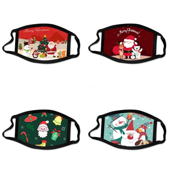 

earloop face masks camouflage printing ice silk anti splash and splatte sunshadedustproof mouth mask#476, Black