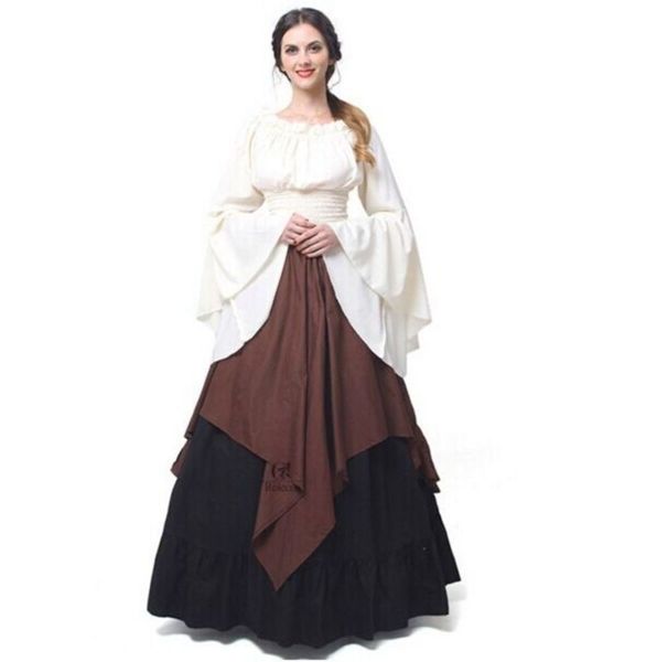 

set stitching floor long style temperament drs with two piec, Black;gray