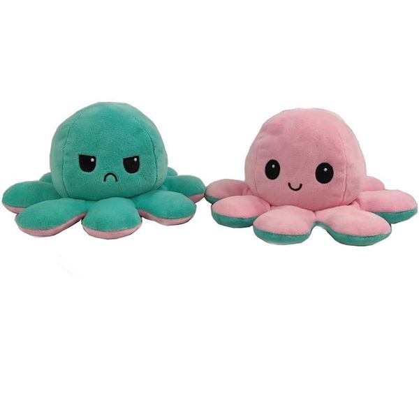 

two sided ocs plush stuffed doll toy different sides to show different moods soft simulation ocs plush toy for kids h jllaqi