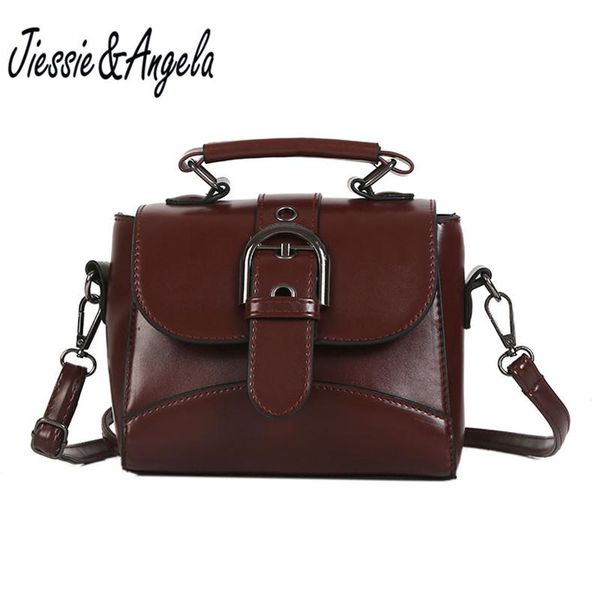 

jiessie&angela women fashion small messenger bags female luxury shoulder crossbody bags vintage handbag tote bolsa feminina