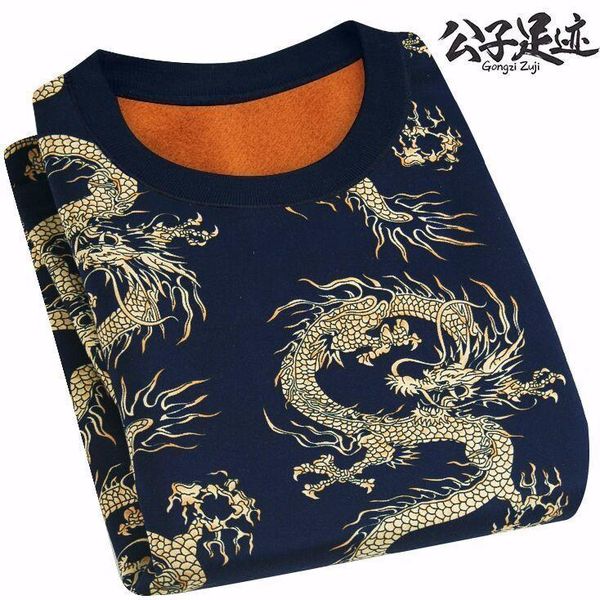 

crewneck sweater warm men's padded velvet sweater, White;black