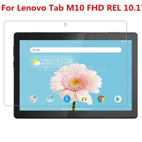 

tablet pc screen protectors full cover tempered glass for lenovo tab m10 fhd rel 10.1" 2021 tb-x605fc tb-x605lc 10.1 inch protector fil