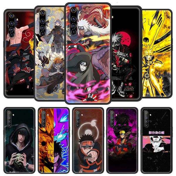 

3mobile phone box for the real me 56 c3 7 5 pro x50 xt c11 c15 v5 for oppo a52 a9 a53 a8 a92s black shell assist naruto artcf1