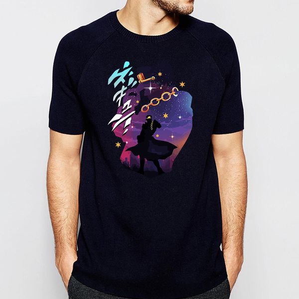 

sport kujo jotaro star platinum men t shirts 2020 new arrival mens t-shirt summer jojo bizarre adventure streetwear cotton tshirt