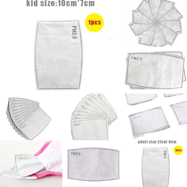 

adults/kids dhl filter facemask face activate k mask pad 5 layers insert dustproof re sdaa 2r8ze