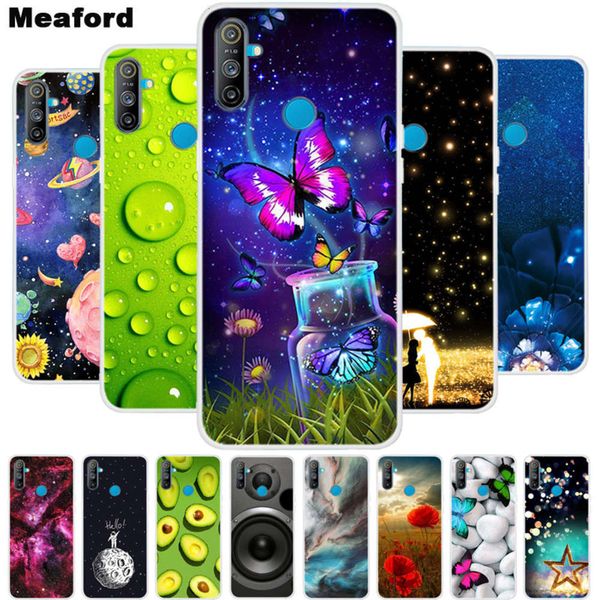 

soft silicone cover, suitable for realme c3 mobile phone, rear shell for oppo realme c3 c, 3 cameras, tpu, c3 rmx2020