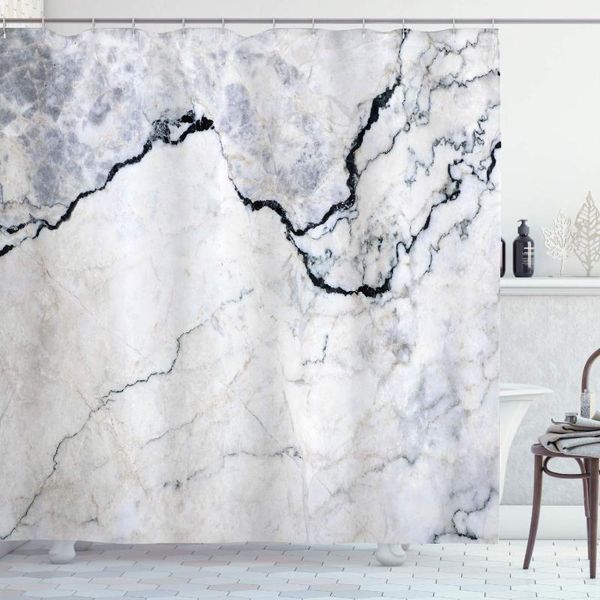 

apartment decor shower curtain by ambesonne marble textured smooth details cracked dimension stone smooth elegance image fabric1