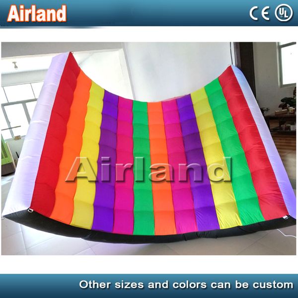 

nice colorful inflatable wall portable inflatable wall backdrop cabina inflatable led wall new arrival